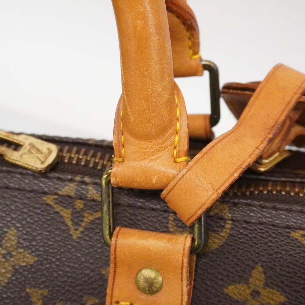 LOUIS VUITTON Brown Monogram Keepall 50 Boston Bag - Picture 13 of 15
